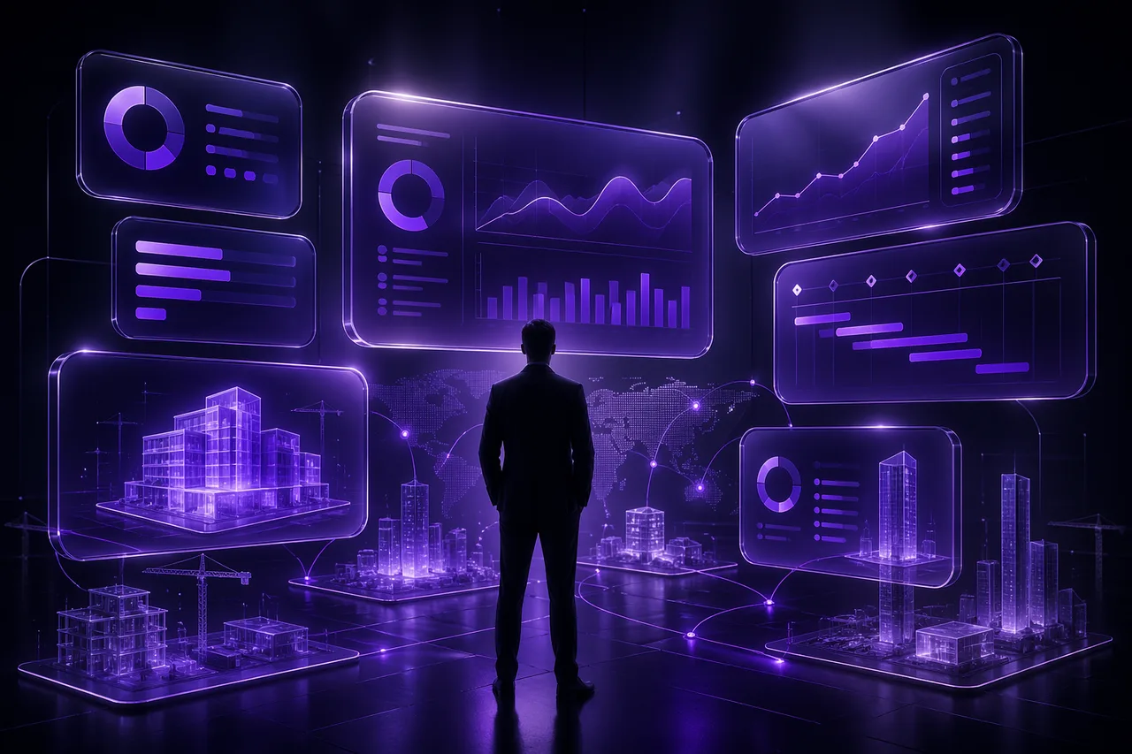 Maître d'ouvrage dashboard preview